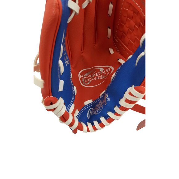 rawlings players series 9in youth leather pl9sr performance design ball glove. - Picture 4 of 5
